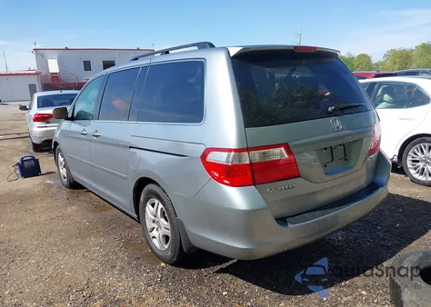 2007 Honda Odyssey Ex-L из США, поврежденный, VIN 5FNRL38757B133981